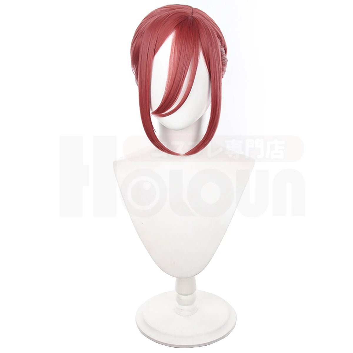 Peruca de Cosplay Chigiri Blue Lock - Trança Estilo Rosa Rede - Fibra Sintética Tamanho Ajustável - Estrela Cosplay