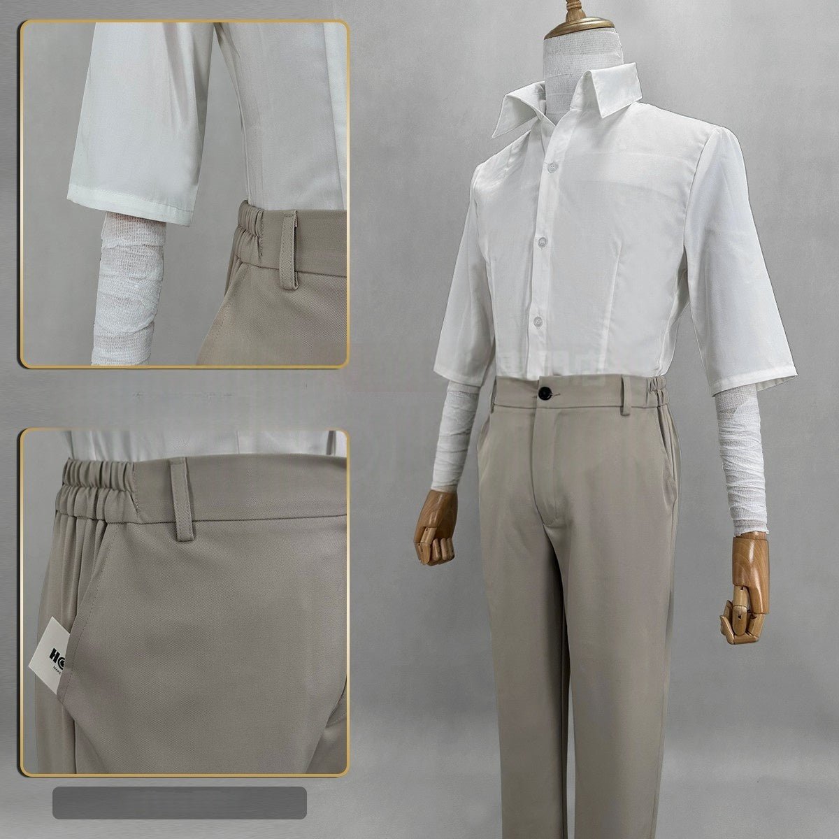 Traje de Cosplay Dazai Osamu de Bungo Stray Dogs - Qualidade Premium - Estrela Cosplay