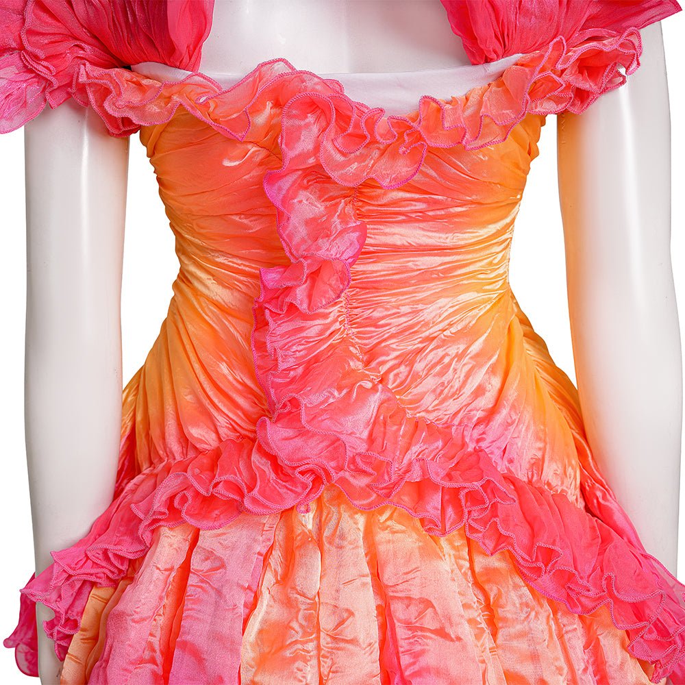 Filme: Wicked - Fantasia de Cosplay Vestido Degradê - Estrela Cosplay