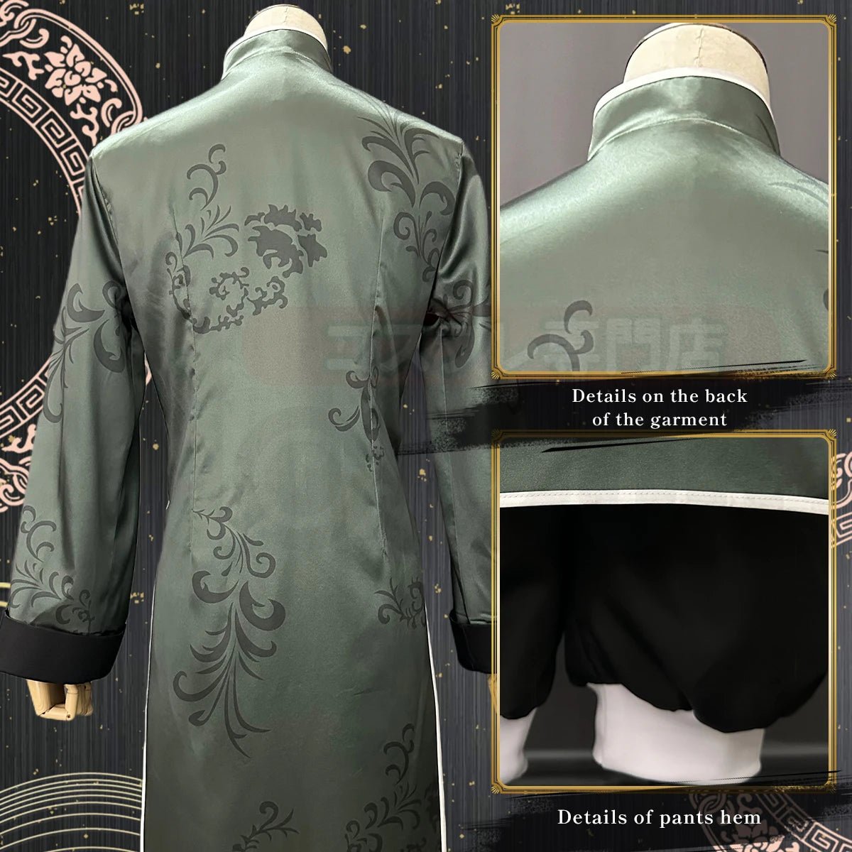 Fantasia Cosplay Isagi Blue Lock - Traje Kung Fu Tang Chinês com Peruca de Fibras Sintéticas Tamanho Ajustável - Estrela Cosplay