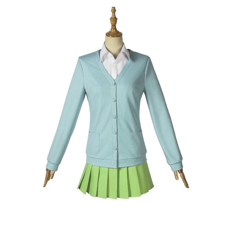 Fantasia de Cosplay The Quintessential Quintuplets - Uniforme Escolar Azul para Mulheres Halloween - Estrela Cosplay