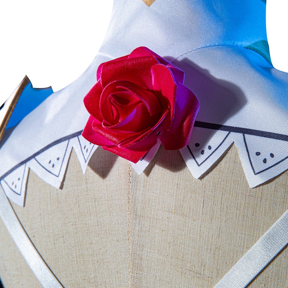 Genshin Impact - Traje de Cosplay Noelle - Estrela Cosplay