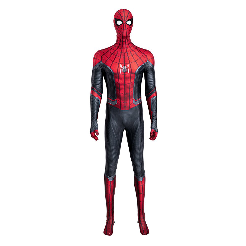 Traje de Cosplay do Homem-Aranha Longe de Casa Vermelho para Homens - Design Preciso do Filme - Estrela Cosplay