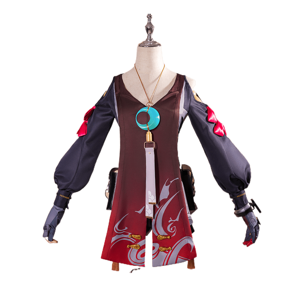 Traje de Cosplay Danjin Wuthering Waves - Fantasia Premium de Personagem de Jogo - Estrela Cosplay