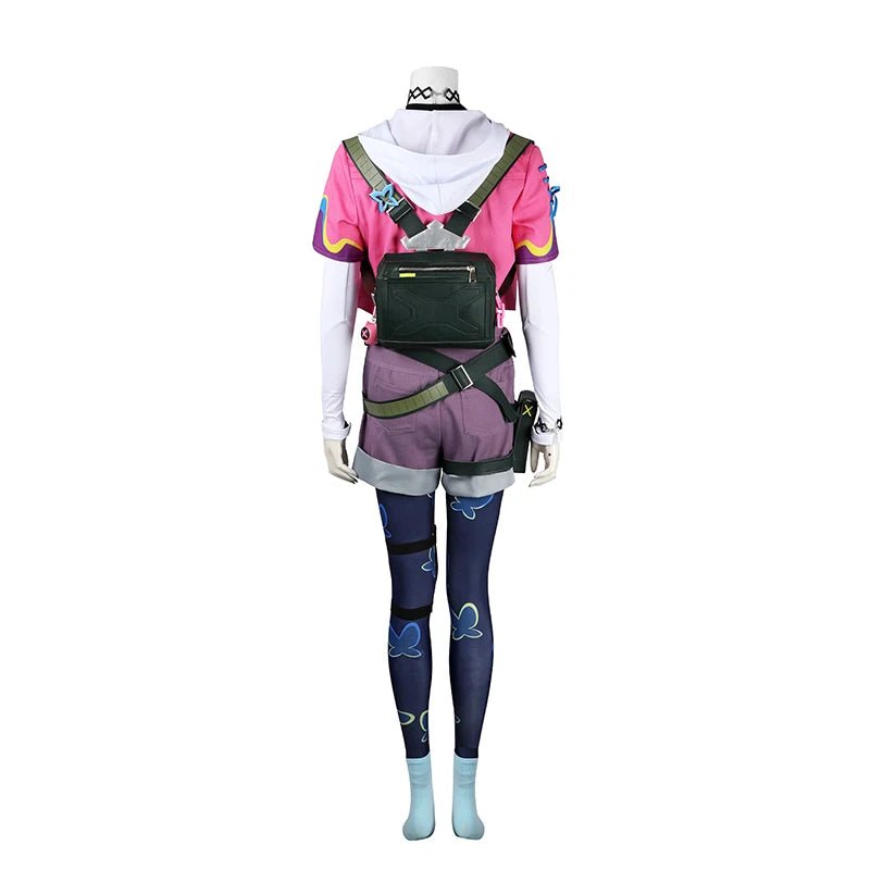 Fantasia Cosplay Clove Valorant - Uniforme de Combate Feminino para Halloween - Estrela Cosplay