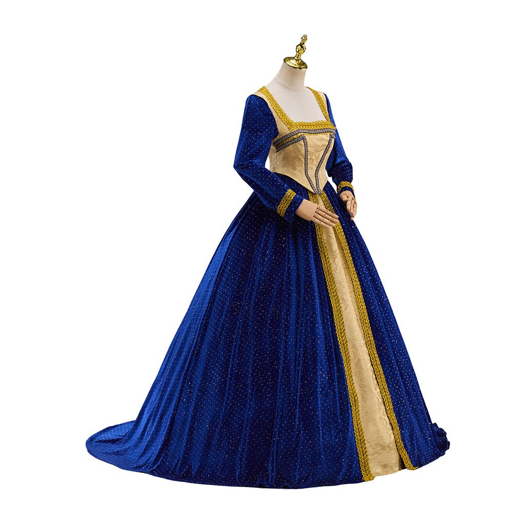 Vestido Medieval Retrô Gótico Punk para Mulheres – Elegante e Atemporal para Cosplay - Estrela Cosplay