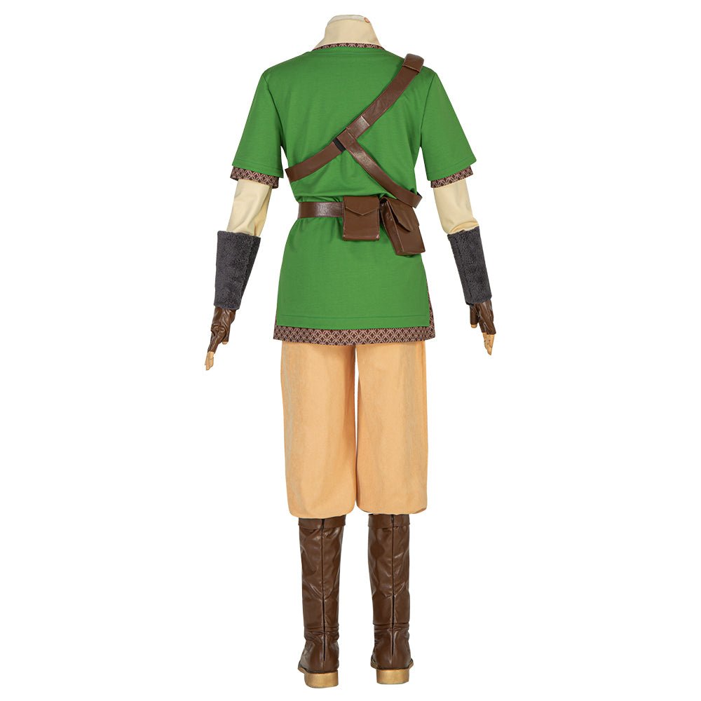 Traje de Cosplay de Link da Espada Celestial - Fantasia Inspirada no Jogo Perfeita para Fãs - Estrela Cosplay