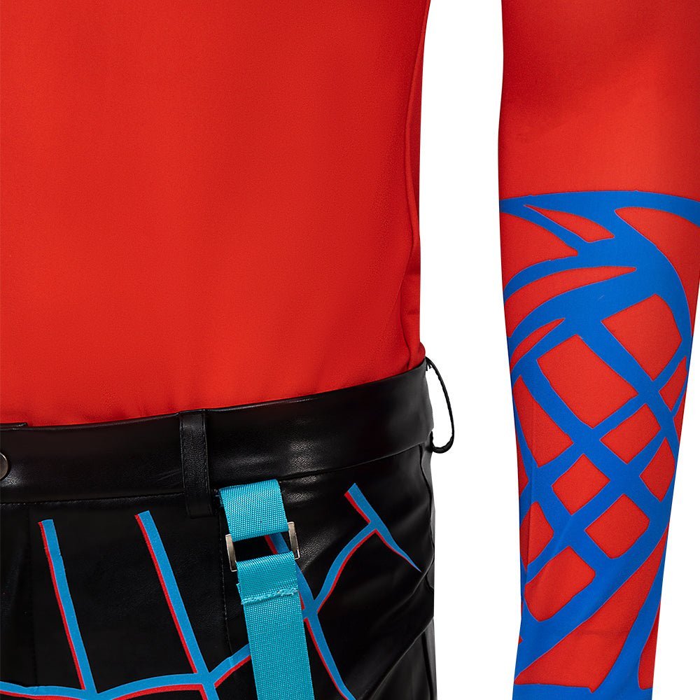 Fantasia de Cosplay Punk Spider-Man (Hobie) de Spider-Man: Através do Spider-Verso - Estrela Cosplay