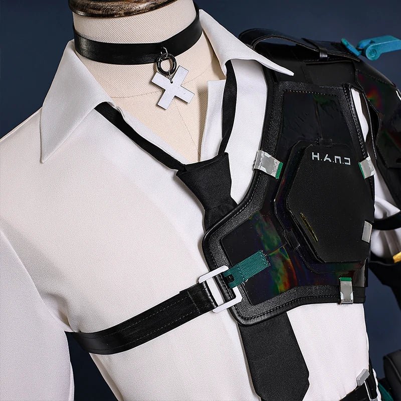 Conjunto Completo de Cosplay Harumasa Zenless Zone Zero para Homens e Mulheres - Estrela Cosplay