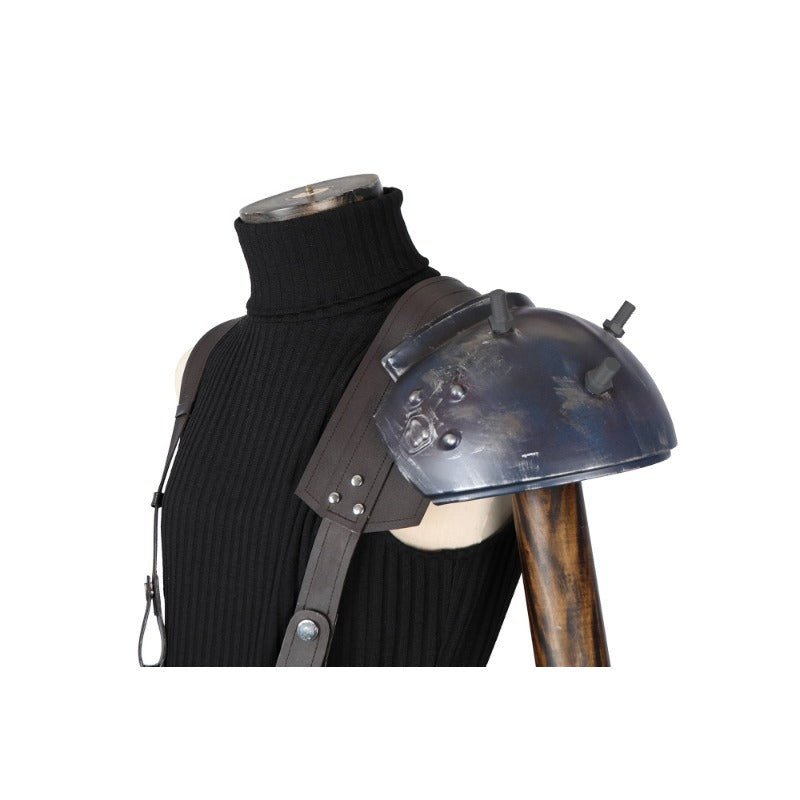 Fantasia FF VII Renascimento Cloud Strife com Peruca e Traje para Halloween e Carnaval - Estrela Cosplay