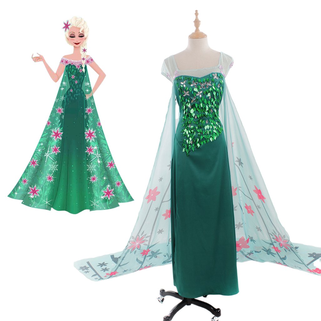 Fantasia Frozen Anna & Elsa Série | Vestidos de Princesa para Cosplay, Halloween e Festas - Estrela Cosplay