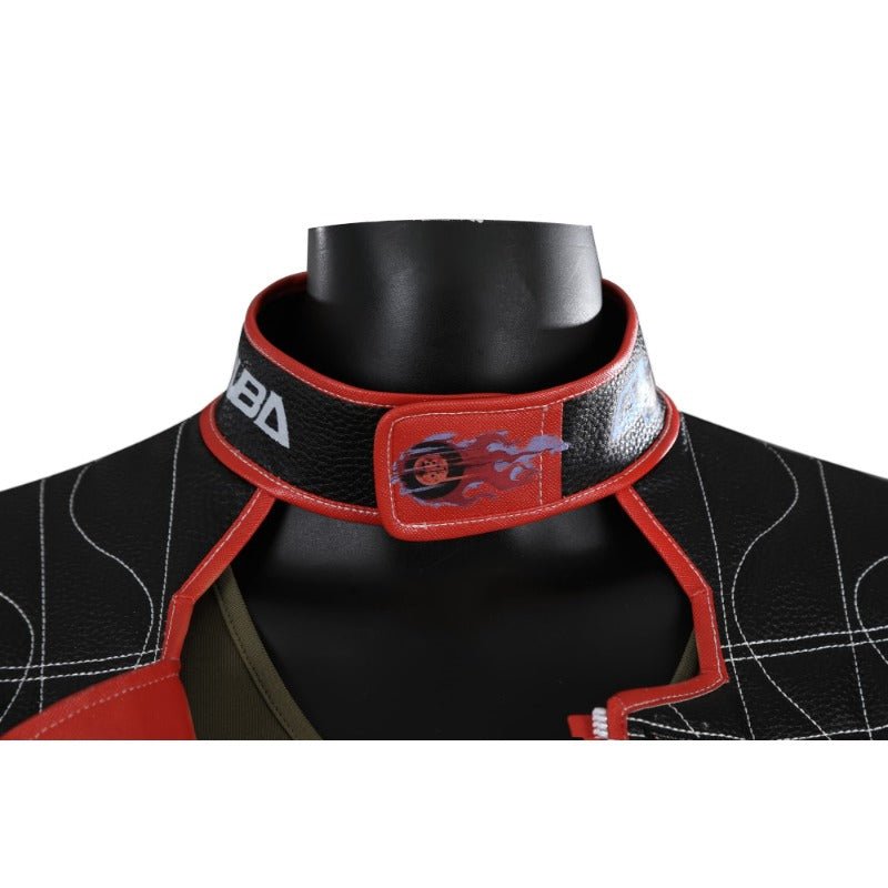 Traje de Cosplay Punk Panam Palmer - Camisa, Calças, Casaco, Cintos, Botas, Feito Sob Medida - Estrela Cosplay