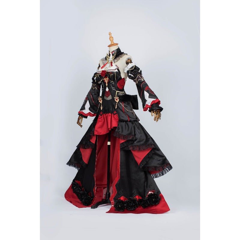 Fantasia de Theresa Apocalypse Saia Cosplay - Série de Jogos Honkai Impact 3 para Mulheres - Estrela Cosplay