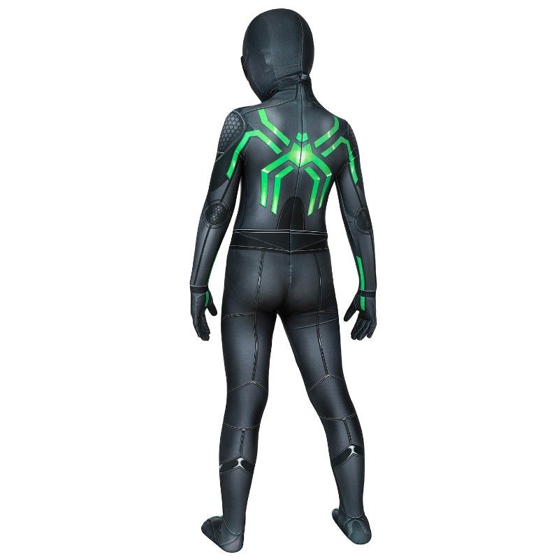 Fantasia Spider-Man Big Time Suit Stealth Cosplay para Crianças - Estrela Cosplay