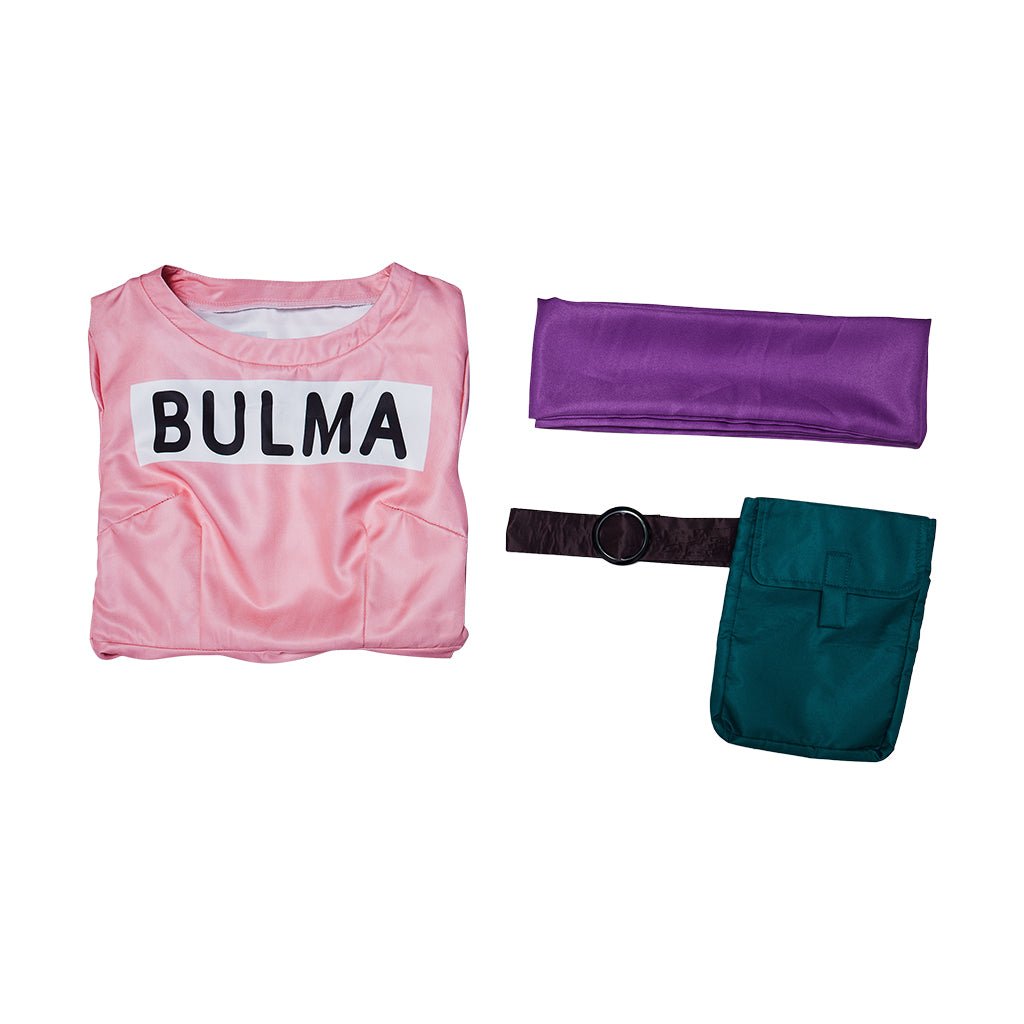 Fantasia de Bulma Dragon Ball - Roupa Oficial de Anime para Halloween e Carnavais - Estrela Cosplay