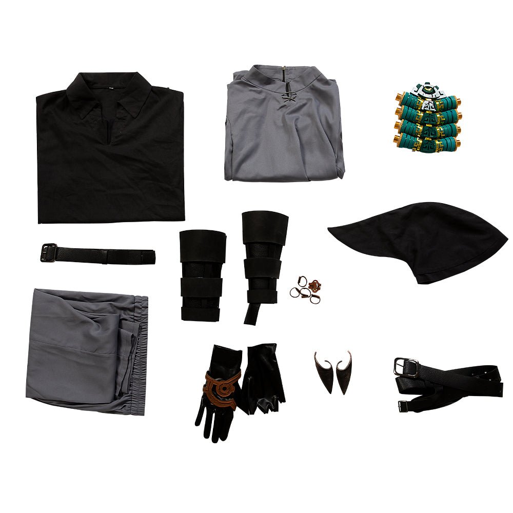 The Legend of Zelda: Lágrimas do Reino Conjunto Escuro Cosplay - Estrela Cosplay