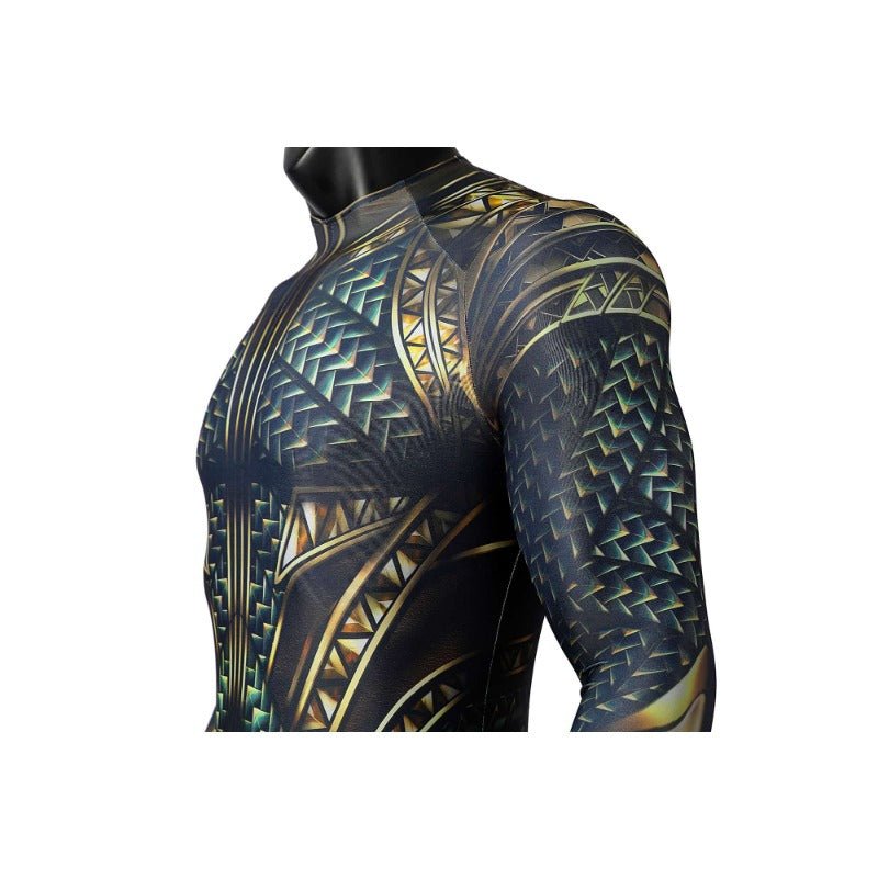 Traje de Aquaman para Cosplay - Macacão para Homens, Super-Herói da DC Comics, Fantasia de Halloween e Carnaval - Estrela Cosplay