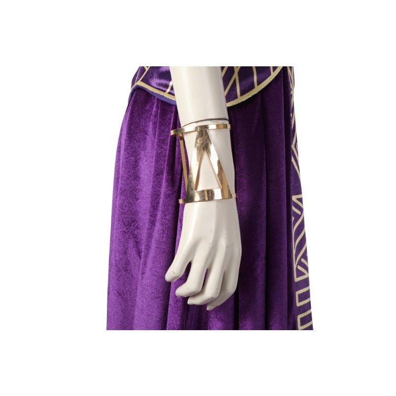 Fantasia de Cosplay Vestido Real Ramonda Pantera Negra para Halloween e Eventos - Estrela Cosplay