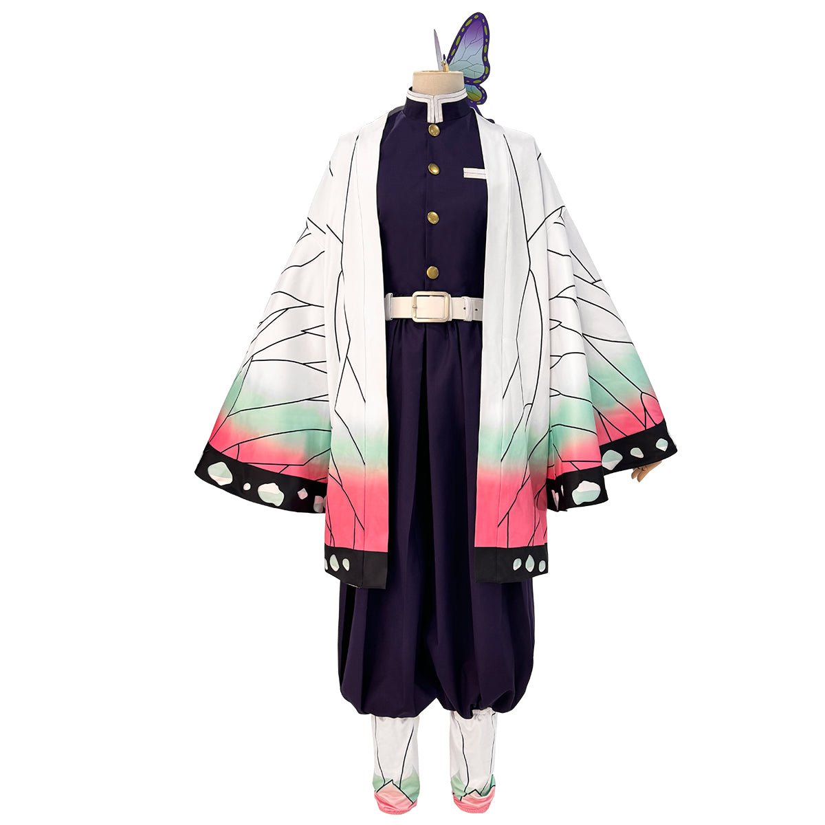 Fantasia Cosplay Demon Slayer Shinobu Kocho e Kanae Kocho - Qualidade Premium - Estrela Cosplay