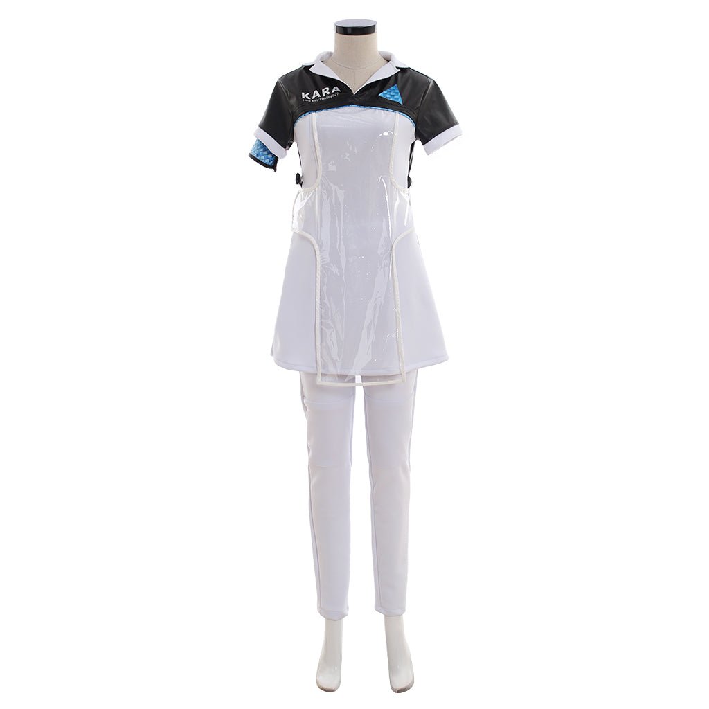 Fantasia Cosplay Detroit: Become Human Connor KARA AX400 | Uniforme de Agente para Meninas - Estrela Cosplay