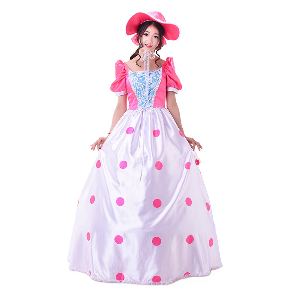 Fantasia de Bo Peep de Toy Story | Vestido Rosa para Halloween e Cosplay - Estrela Cosplay