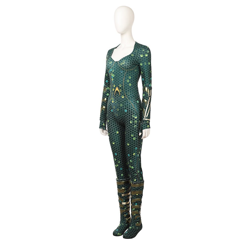 Fantasia de Cosplay Mera Aquaman 2 - Traje de Filme de Alta Qualidade - Estrela Cosplay