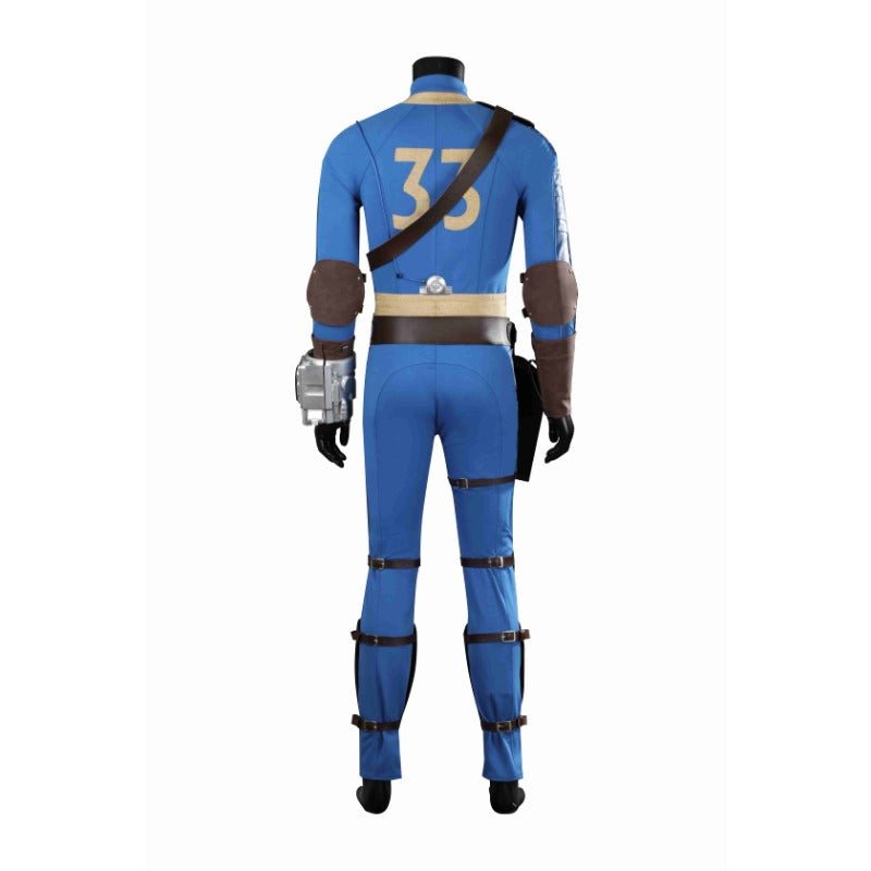 Traje de Cosplay Fallout Overseer Hank para Homens - Fantasia de Halloween e Carnaval - Estrela Cosplay