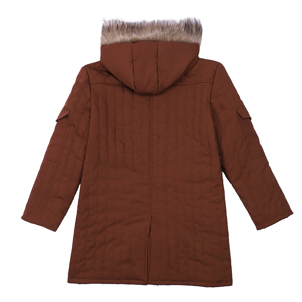 Casaco de Inverno Han Solo Cosplay para Homens - Ideal para Halloween, Carnaval e Eventos de Cosplay | Estrela do Cosplay - Estrela Cosplay