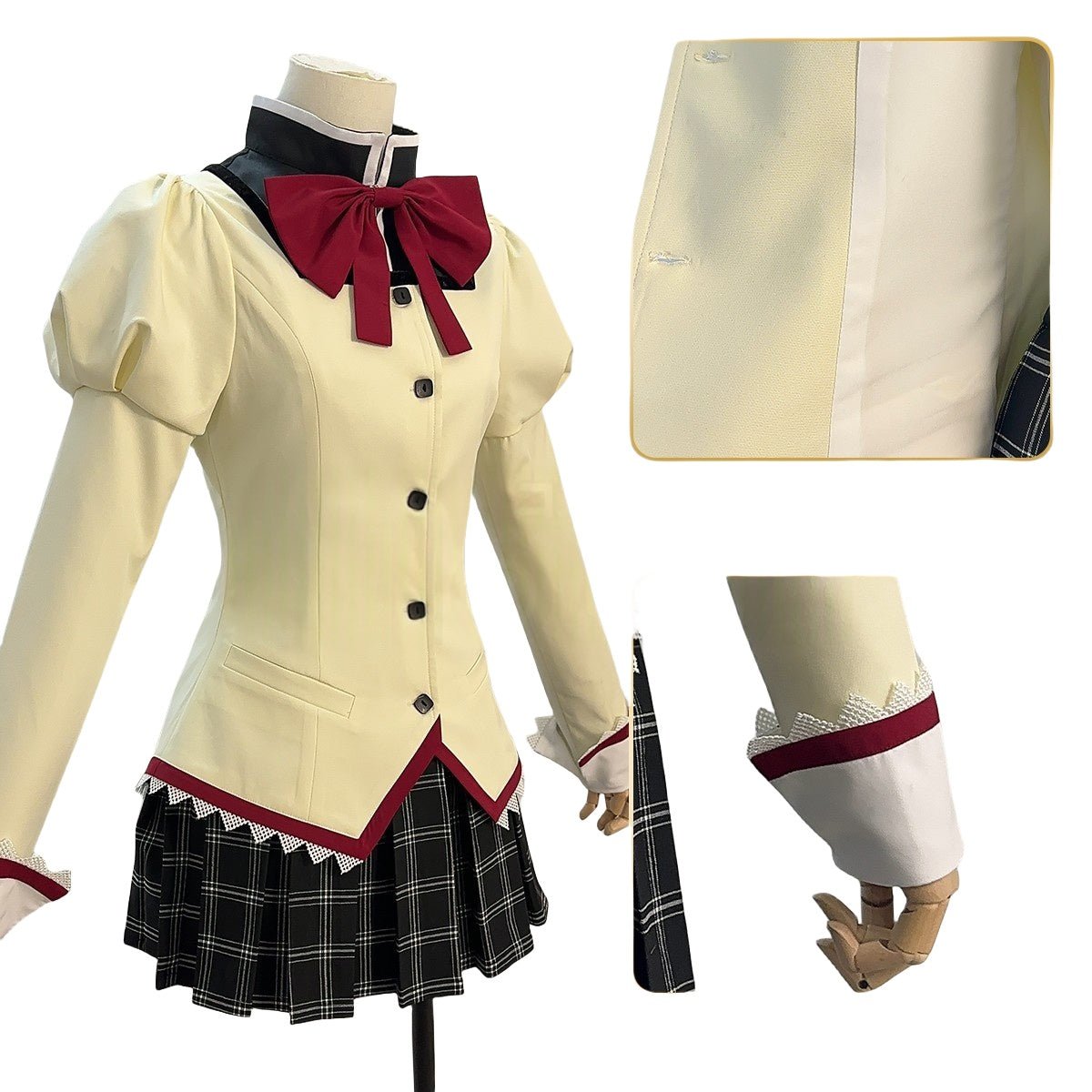 Fantasia Cosplay Magical Girl Madoka Magica - Kaname Madoka, Akemi Homura - Estrela Cosplay