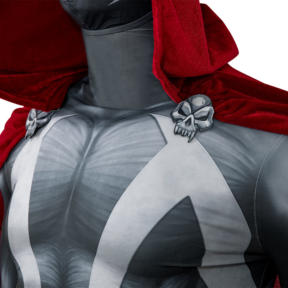 Traje de Cosplay Spawn Al Simmons - Conjunto de Bodysuit Premium para Halloween - Estrela Cosplay