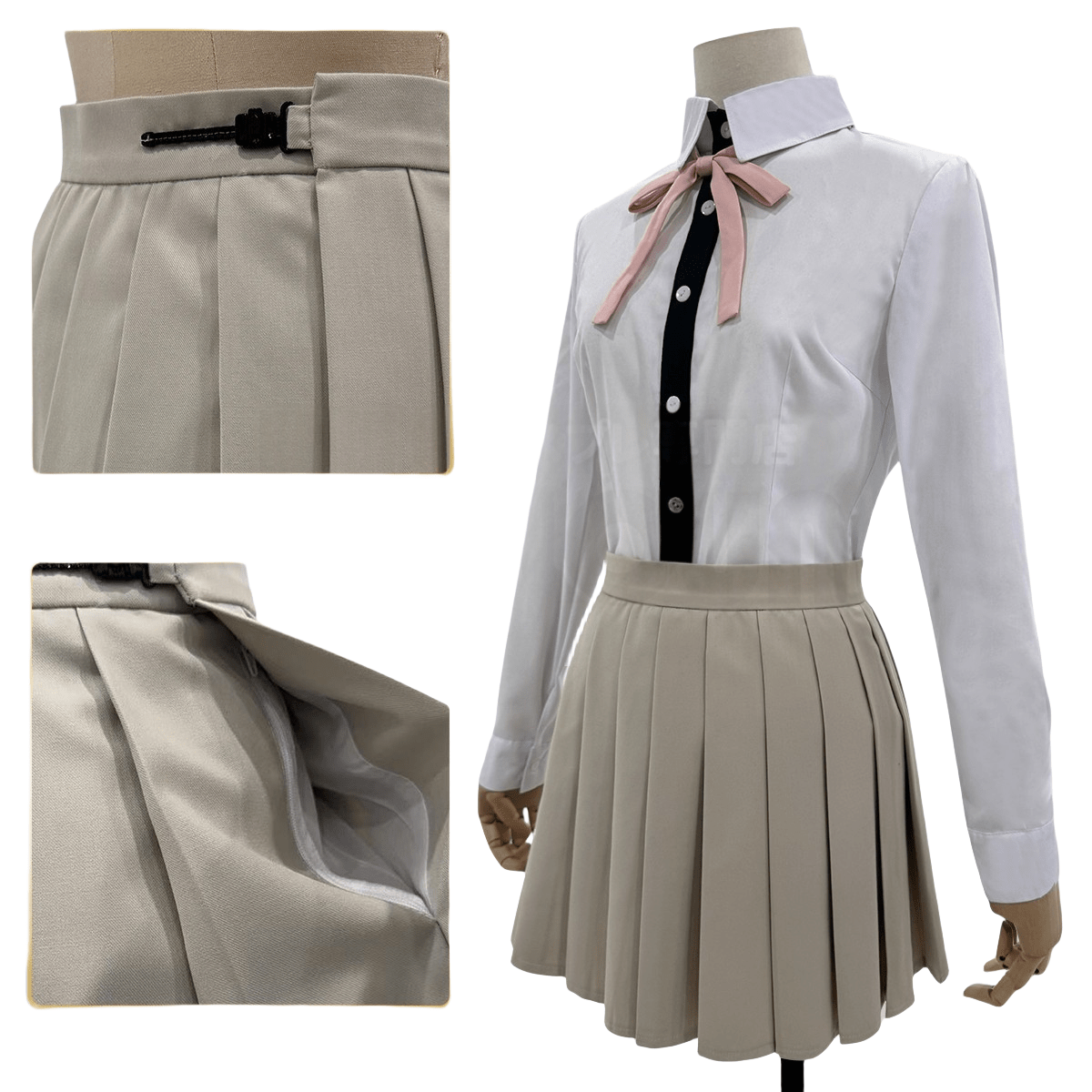 Fantasia de Cosplay Nanami Chiaki de Danganronpa 2 - Qualidade Premium - Estrela Cosplay