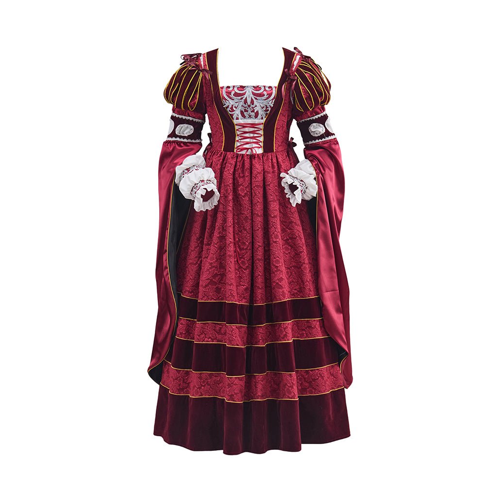 Vestido Rosa Dinastia Tudor Traje Cosplay - Estrela Cosplay