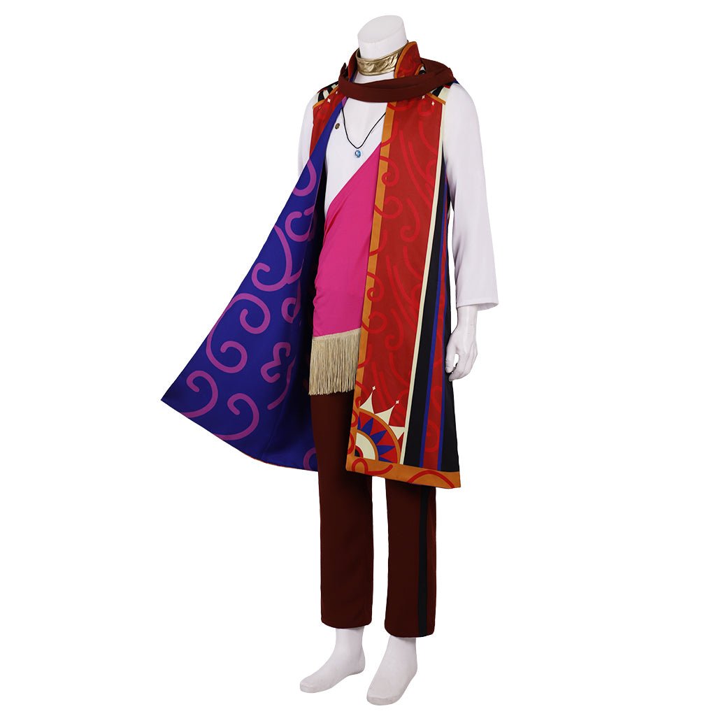 Fantasia de Cosplay de Asra do Arcana | Traje de Jogo Sob Medida para Homens - Estrela Cosplay