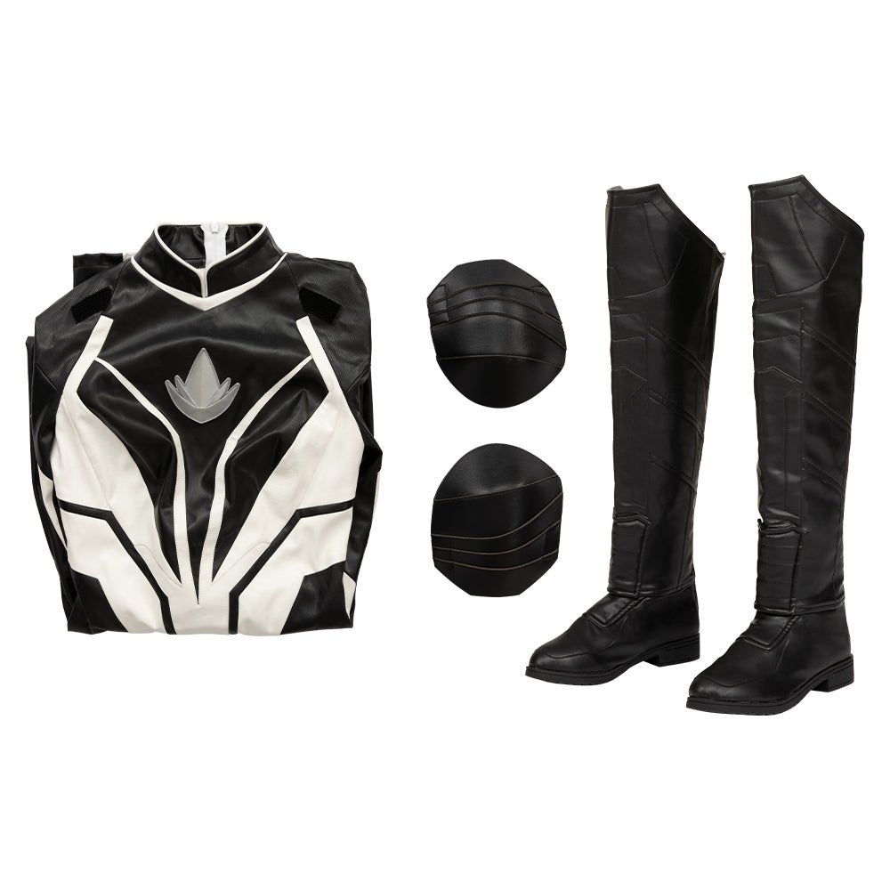 Fantasia Deluxe Monica Rambeau de The Marvels - Captain Marvel 2 para Halloween e Eventos de Cosplay - Estrela Cosplay