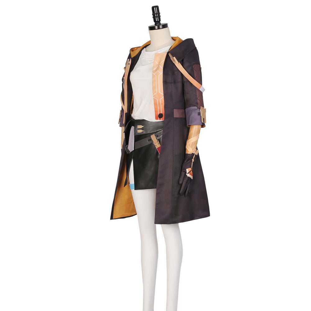 Fantasia Feminina Trailblazer de Honkai Star Rail para Halloween - Conjunto Completo - Estrela Cosplay