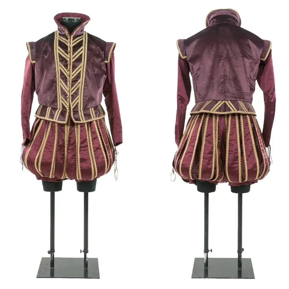 Traje Tudor Nobre Século 16 Elizabethano Renascença Príncipe Rei Roupa Cosplay - Estrela Cosplay