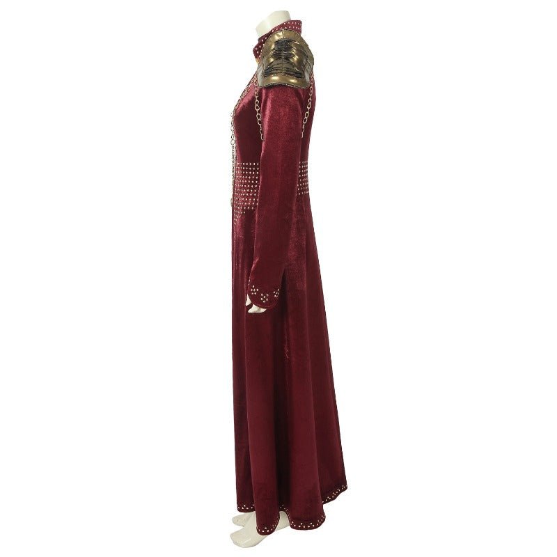 Vestido Vermelho de Cersei Lannister Cosplay | Fantasia Personalizada de Game of Thrones - Estrela Cosplay