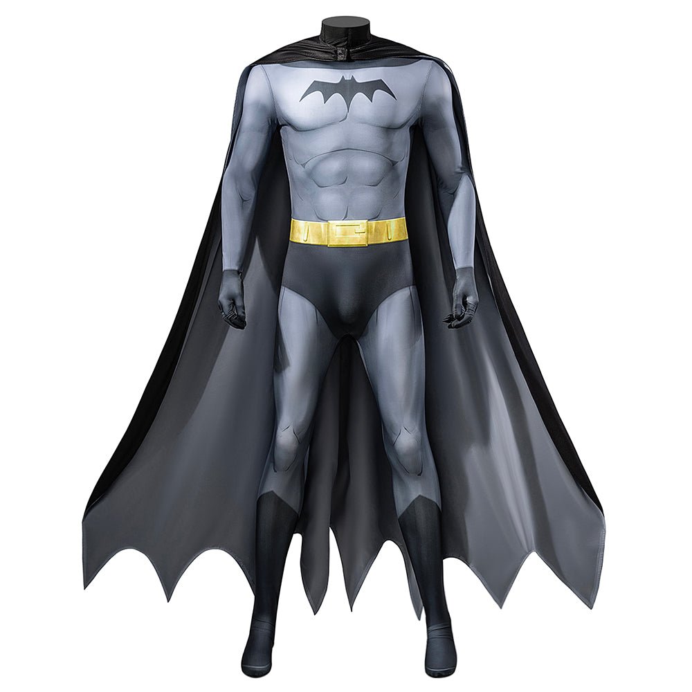 2024 Animação Batman: Traje do Cavaleiro das Trevas Batman Macacão - Fantasia de Cosplay Premium - Estrela Cosplay