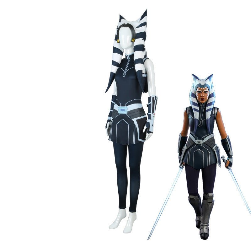 Fantasia Completa Ahsoka Tano Guerra dos Clones para Halloween - Estrela Cosplay