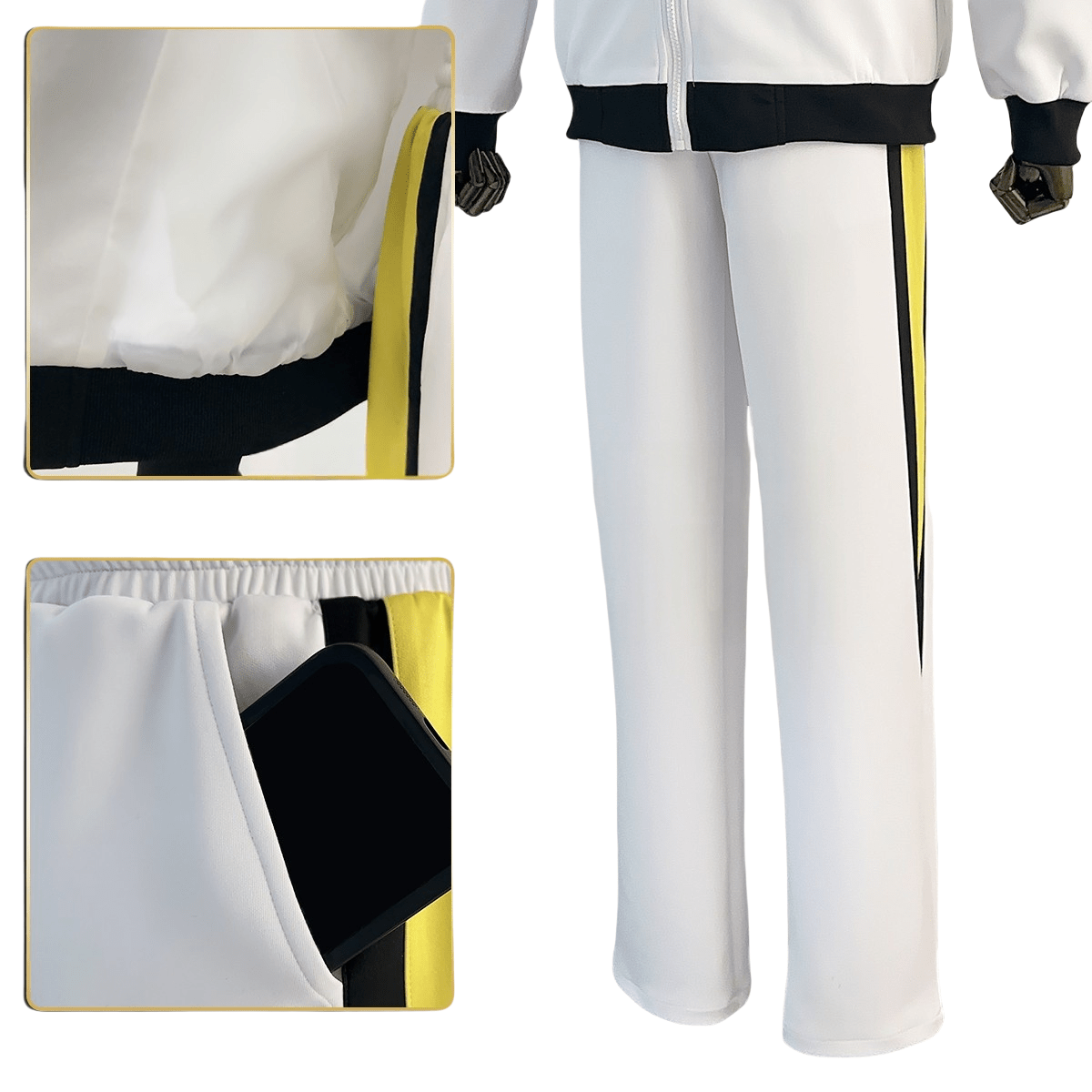 Fantasia de Cosplay Haikyuu!! Bokuto Kotaro & Akaashi Keiji - Qualidade Premium - Estrela Cosplay