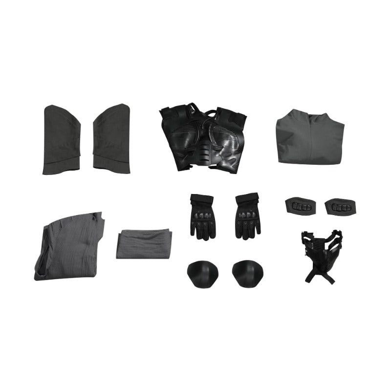 Fantasia de Cosplay de Paul Atreides Fremen Stillsuit de Duna 2 com Macacão e Máscara - Estrela Cosplay