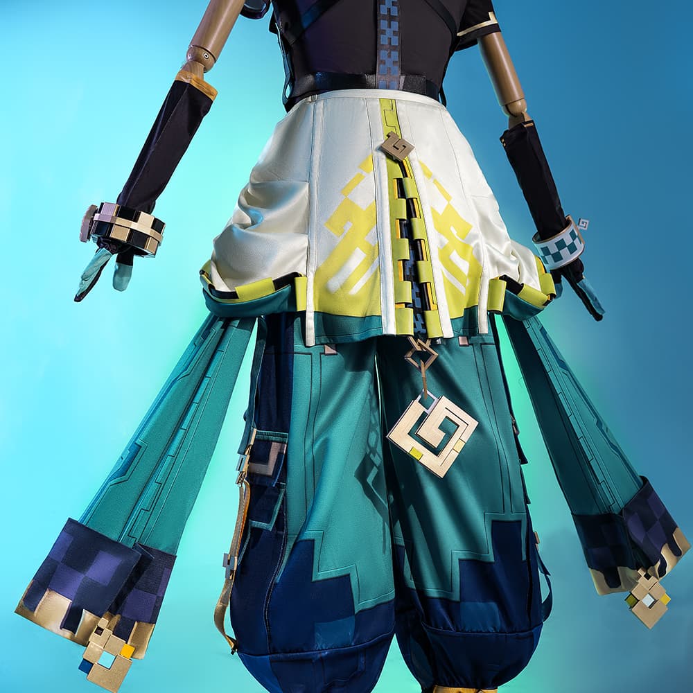 Fantasia Cosplay Genshin Impact Kinich - Alta Qualidade - Estrela Cosplay