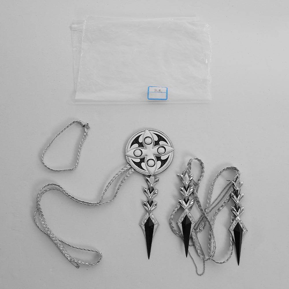 Fantasia de Cosplay Pierro Genshin Impact - Oficial - Estrela Cosplay