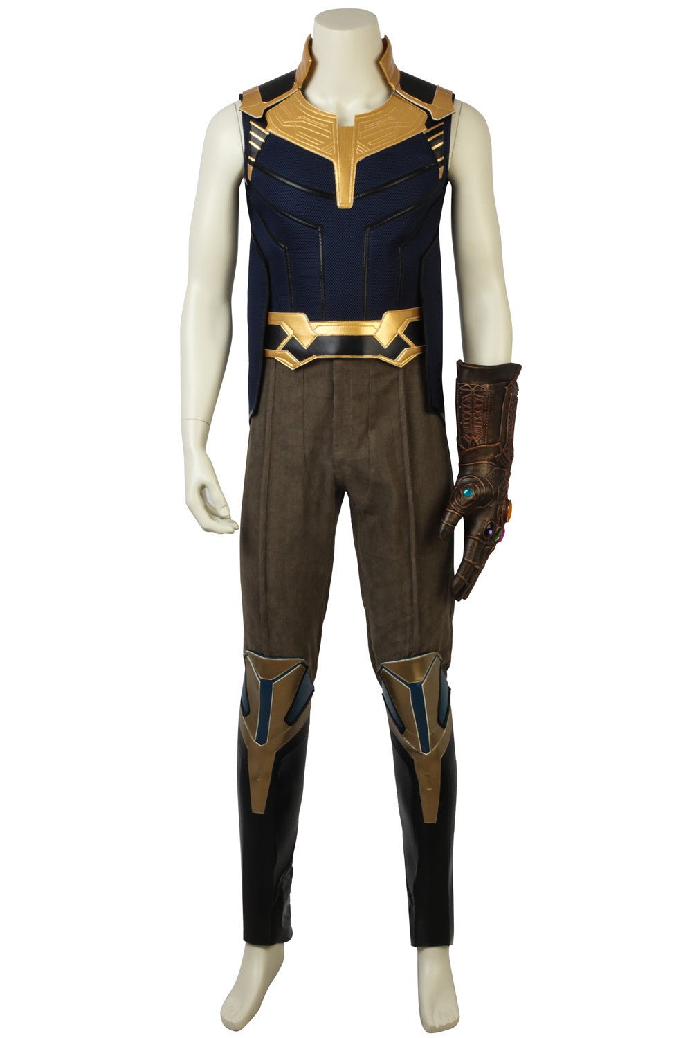 Fantasia de Thanos - Avengers: Guerra Infinita - Colete, Calça e Luvas para Homens - Estrela Cosplay