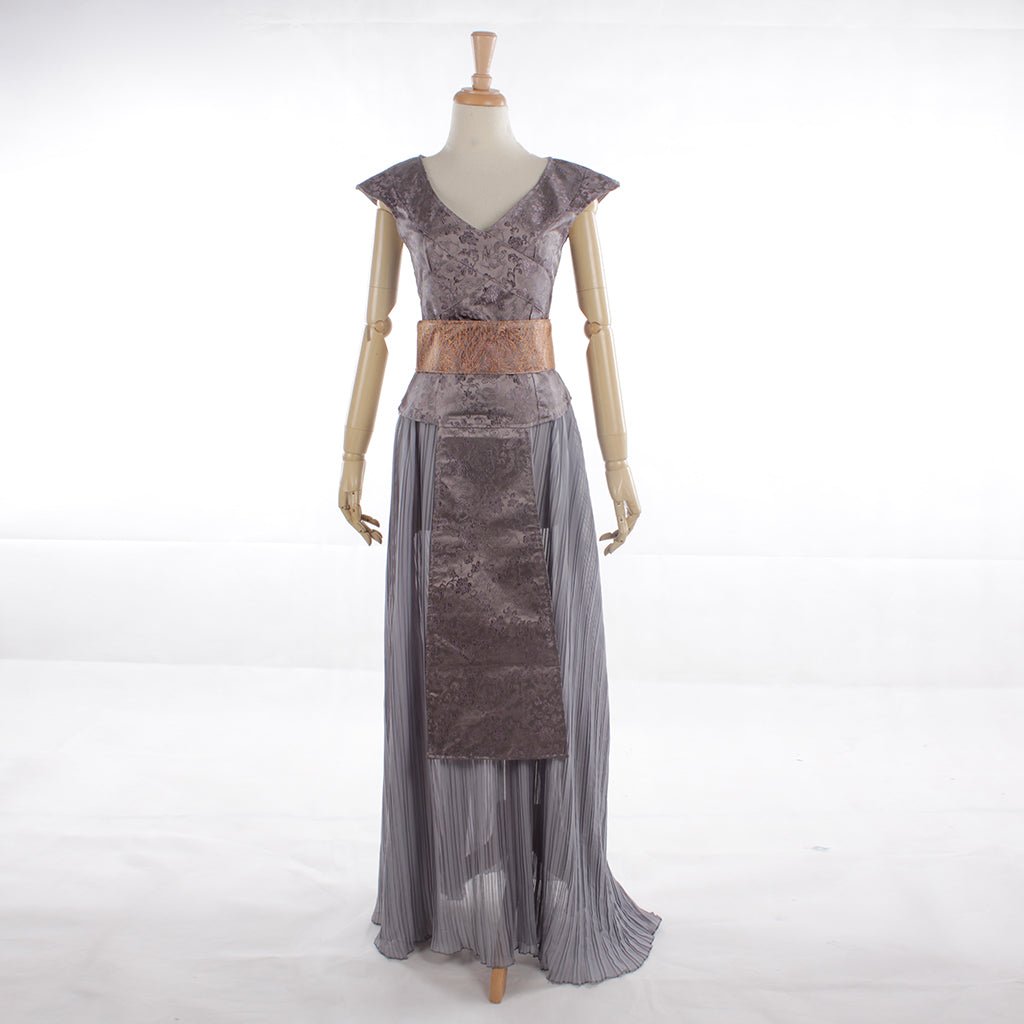 Vestido Daenerys Targaryen - Traje de Rainha Medieval | Cosplay Feminino Vintage até o Chão - Estrela Cosplay