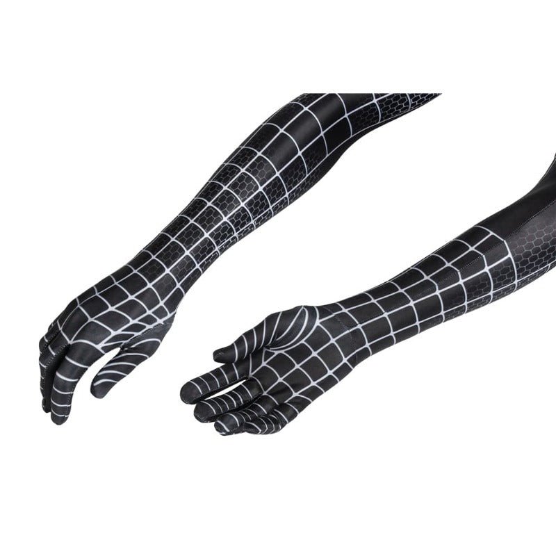 Traje Venom Homem-Aranha Simbiote Preto Cosplay Marvel Homem-Aranha 3 - Estrela Cosplay