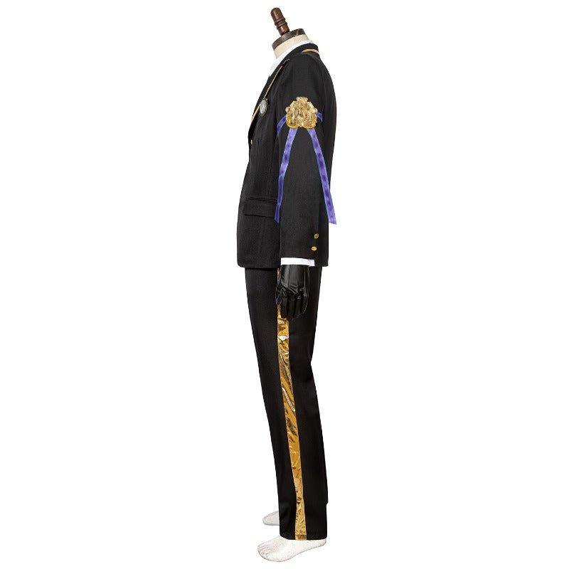 Fantasia Cosplay Twisted Wonderland Azul Floyd Jade - Conjunto Completo para Halloween - Estrela Cosplay