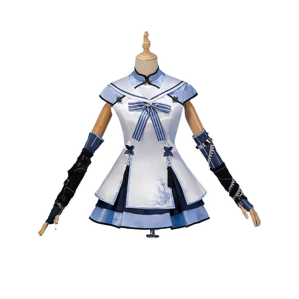 Fantasia de Cosplay Dongxuelian Virtual YouTuber - Traje de Anime Virtual YouTuber - Estrela Cosplay