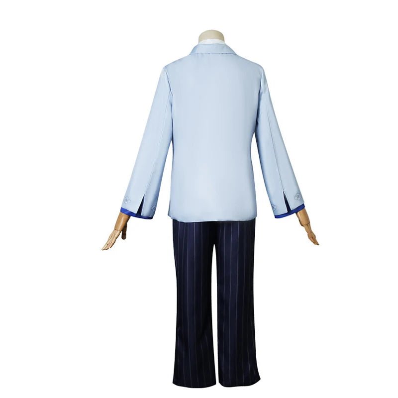 Traje de Cosplay de Yelan do Jogo Genshin Impact e Pizza Hut - Fantasia para Festa de Halloween - Conjunto Completo Azul para Mulheres - Estrela Cosplay