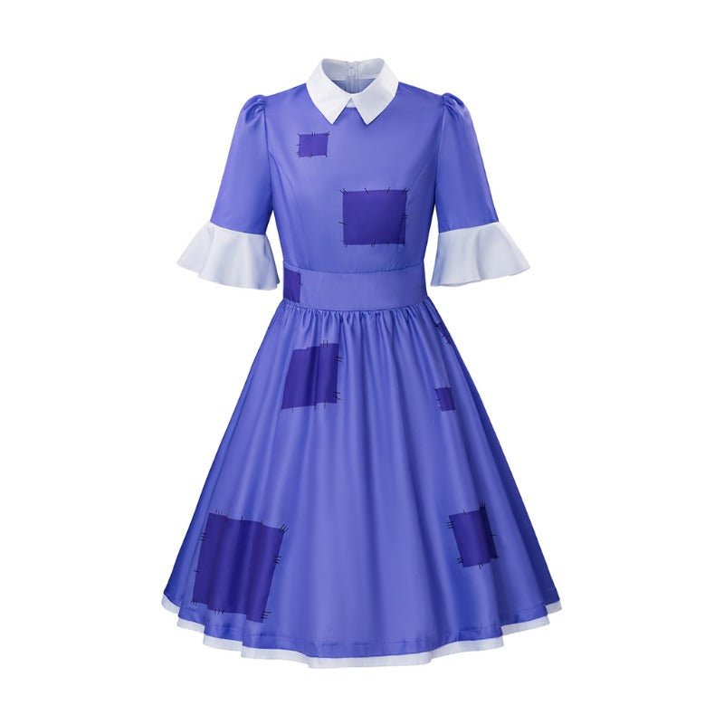 Fantasia de Cosplay do Fantástico Circo Digital Jax Ragatha Queeness Kinger para Halloween e Comic Con - Estrela Cosplay